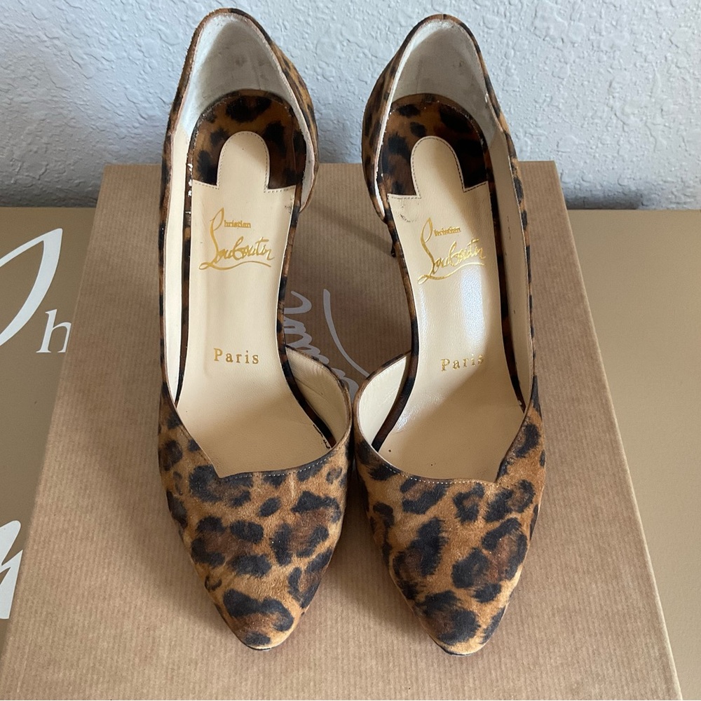 Christian Louboutin Leopard Print Heels
